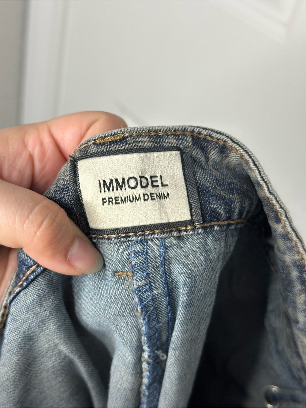 IMMODEL Y2K Style Dyed Corset Side Cargo Mini Skirt Skort Streetwear Skater - Picture 7 of 9